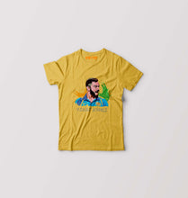 Load image into Gallery viewer, Virat Kohli Kids T-Shirt for Boy/Girl-Golden Yellow-Ektarfa.online
