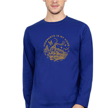 Load image into Gallery viewer, Harry Potter Hogwarts Full Sleeves T-Shirt for Men-Royal blue-Ektarfa.online
