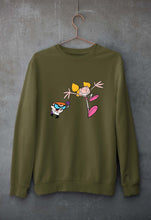 Load image into Gallery viewer, Dexter&#39;s Laboratory Unisex Sweatshirt for Men/Women-Olive Green-Ektarfa.online
