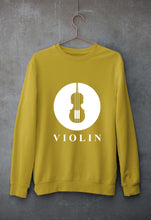 Load image into Gallery viewer, Violin Unisex Sweatshirt for Men/Women-Mustard yellow-Ektarfa.online
