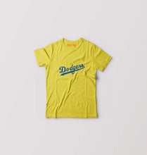 Load image into Gallery viewer, Los Angeles Dodgers Kids T-Shirt for Boy/Girl-Yellow-Ektarfa.online
