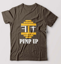 Load image into Gallery viewer, Fit Gym T-Shirt for Men-Olive Green-Ektarfa.online
