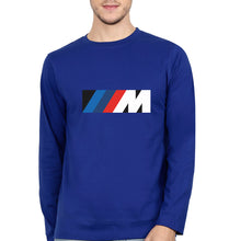 Load image into Gallery viewer, BMW Full Sleeves T-Shirt for Men-Royal Blue-Ektarfa.online
