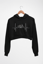 Load image into Gallery viewer, Cycling Crop HOODIE FOR WOMEN-Black-Ektarfa.online
