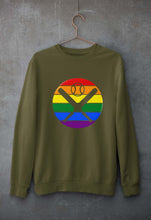 Load image into Gallery viewer, Baseball Unisex Sweatshirt for Men/Women-Olive Green-Ektarfa.online
