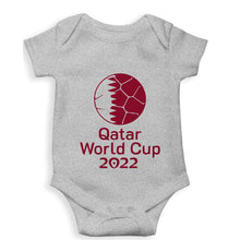 Load image into Gallery viewer, FIFA World Cup Qatar 2022 Kids Romper For Baby Boy/Girl-0-5 Months(18 Inches)-Grey-Ektarfa.online
