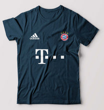 Load image into Gallery viewer, FC Bayern Munich 2021-22 T-Shirt for Men-Petrol Blue-Ektarfa.online
