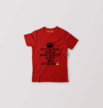 Load image into Gallery viewer, Ek Toh Hum Sindhi Kids T-Shirt for Boy/Girl-Red-Ektarfa.online

