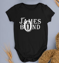 Load image into Gallery viewer, James Bond (007) Kids Romper For Baby Boy/Girl-Black-Ektarfa.online
