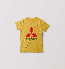 Load image into Gallery viewer, Mitsubishi Kids T-Shirt for Boy/Girl-Golden Yellow-Ektarfa.online
