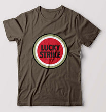 Load image into Gallery viewer, Lucky Strike T-Shirt for Men-Olive Green-Ektarfa.online
