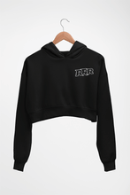 Load image into Gallery viewer, RRR Crop HOODIE FOR WOMEN-Black-Ektarfa.online
