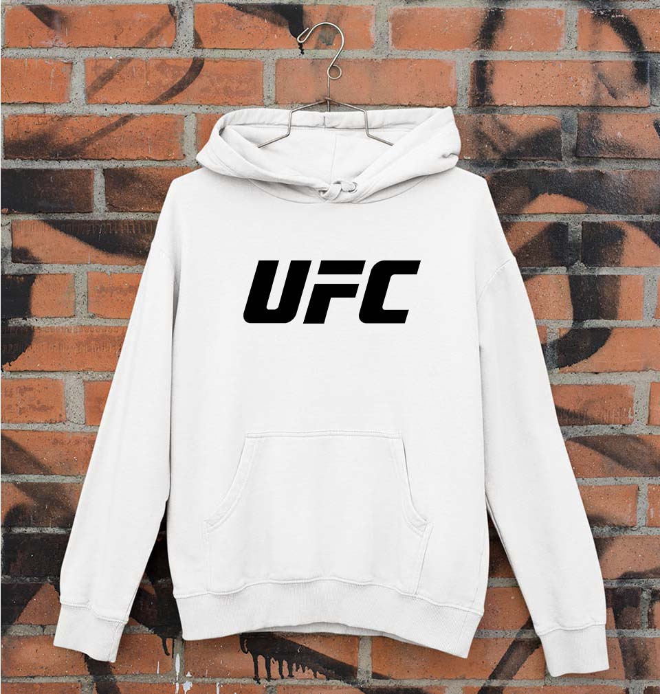 UFC Unisex Hoodie for Men/Women-White-Ektarfa.online
