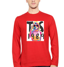 Load image into Gallery viewer, Taylor Swift Full Sleeves T-Shirt for Men-Red-Ektarfa.online

