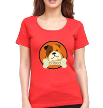 Load image into Gallery viewer, Dog T-Shirt for Women-Red-Ektarfa.online
