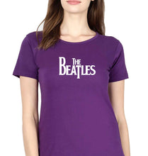 Load image into Gallery viewer, Beatles T-Shirt for Women-Purple-Ektarfa.online
