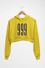 Load image into Gallery viewer, Juice WRLD 999 Crop HOODIE FOR WOMEN-Mustard Yellow-Ektarfa.online
