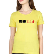 Load image into Gallery viewer, Money Heist T-Shirt for Women-Yellow-Ektarfa.online
