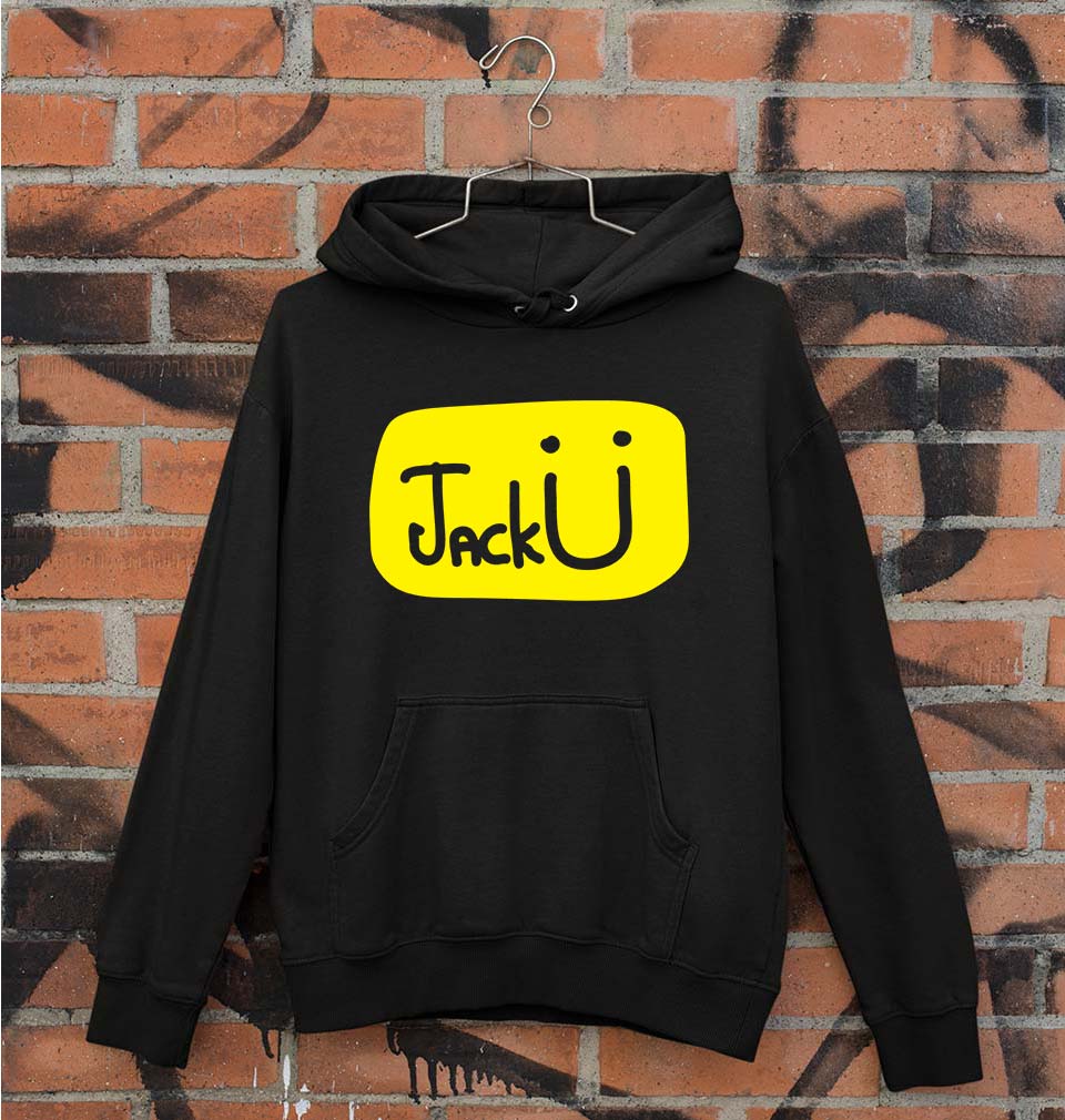 Jack u Unisex Hoodie for Men/Women-Black-Ektarfa.online