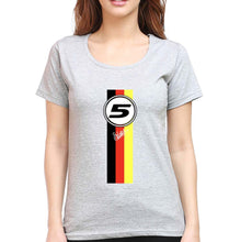 Load image into Gallery viewer, Sebastian Vettel F1 T-Shirt for Women-Grey Melange-Ektarfa.online

