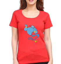Load image into Gallery viewer, Aladdin Genie(Jinn) T-Shirt for Women-Red-Ektarfa.online
