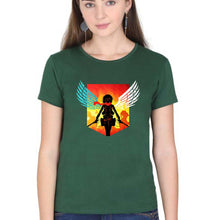Load image into Gallery viewer, Attack on Titan T-Shirt for Women-Dark Green-Ektarfa.online
