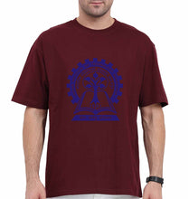 Load image into Gallery viewer, IIT Kharagpur Oversized T-Shirt for Men-Maroon-Ektarfa.online
