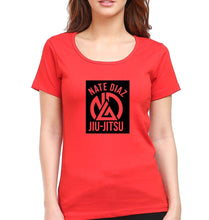 Load image into Gallery viewer, Nate Diaz UFC T-Shirt for Women-Red-Ektarfa.online
