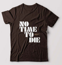 Load image into Gallery viewer, No Time To Die James Bond 007 T-Shirt for Men-Coffee Brown-Ektarfa.online
