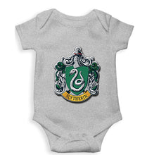 Load image into Gallery viewer, Slytherin Harry Potter Kids Romper For Baby Boy/Girl-0-5 Months(18 Inches)-Grey-Ektarfa.online
