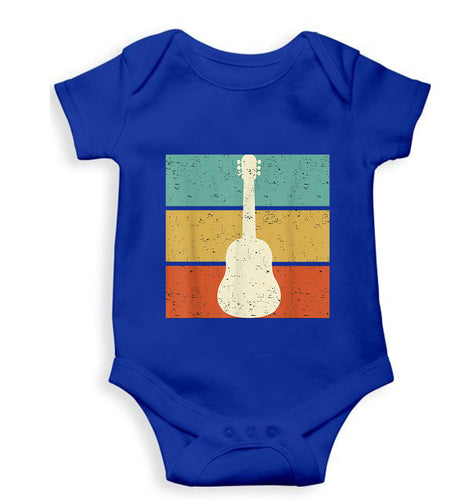 Guitar Kids Romper Kids Romper For Baby Boy/Girl-0-5 Months(18 Inches)-Royal Blue-Ektarfa.online