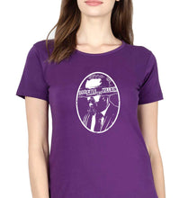 Load image into Gallery viewer, Villain Club T-Shirt for Women-Purple-Ektarfa.online
