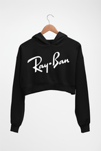 Load image into Gallery viewer, Ray-Ban Crop HOODIE FOR WOMEN-Black-Ektarfa.online
