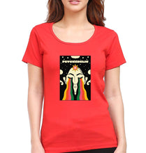 Load image into Gallery viewer, Psychedelic T-Shirt for Women-Red-Ektarfa.online
