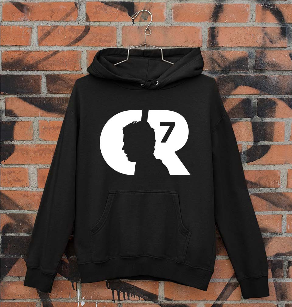 Cristiano Ronaldo CR7 Unisex Hoodie for Men/Women-Black-Ektarfa.online