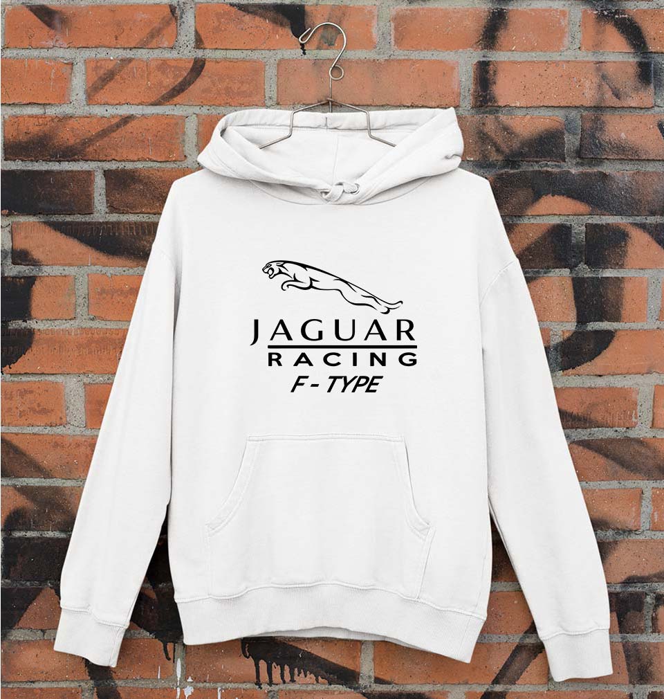 Jaguar Unisex Hoodie for Men/Women-White-Ektarfa.online