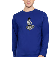 Load image into Gallery viewer, DJ Bruce Lee Full Sleeves T-Shirt for Men-Royal Blue-Ektarfa.online

