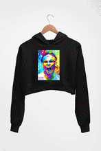 Load image into Gallery viewer, Rafael Nadal (RAFA) Crop HOODIE FOR WOMEN-Black-Ektarfa.online
