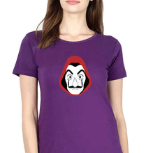 Load image into Gallery viewer, Salvador Dalí T-Shirt for Women-Purple-Ektarfa.online
