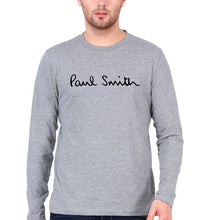 Load image into Gallery viewer, Paul Smith Full Sleeves T-Shirt for Men-Grey Melange-Ektarfa.online
