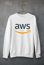 Load image into Gallery viewer, Amazon AWS Unisex Sweatshirt for Men/Women-White-Ektarfa.online
