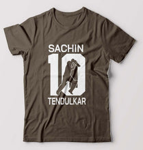 Load image into Gallery viewer, Sachin Tendulkar T-Shirt for Men-Olive Green-Ektarfa.online
