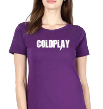 Load image into Gallery viewer, Coldplay T-Shirt for Women-Purple-Ektarfa.online

