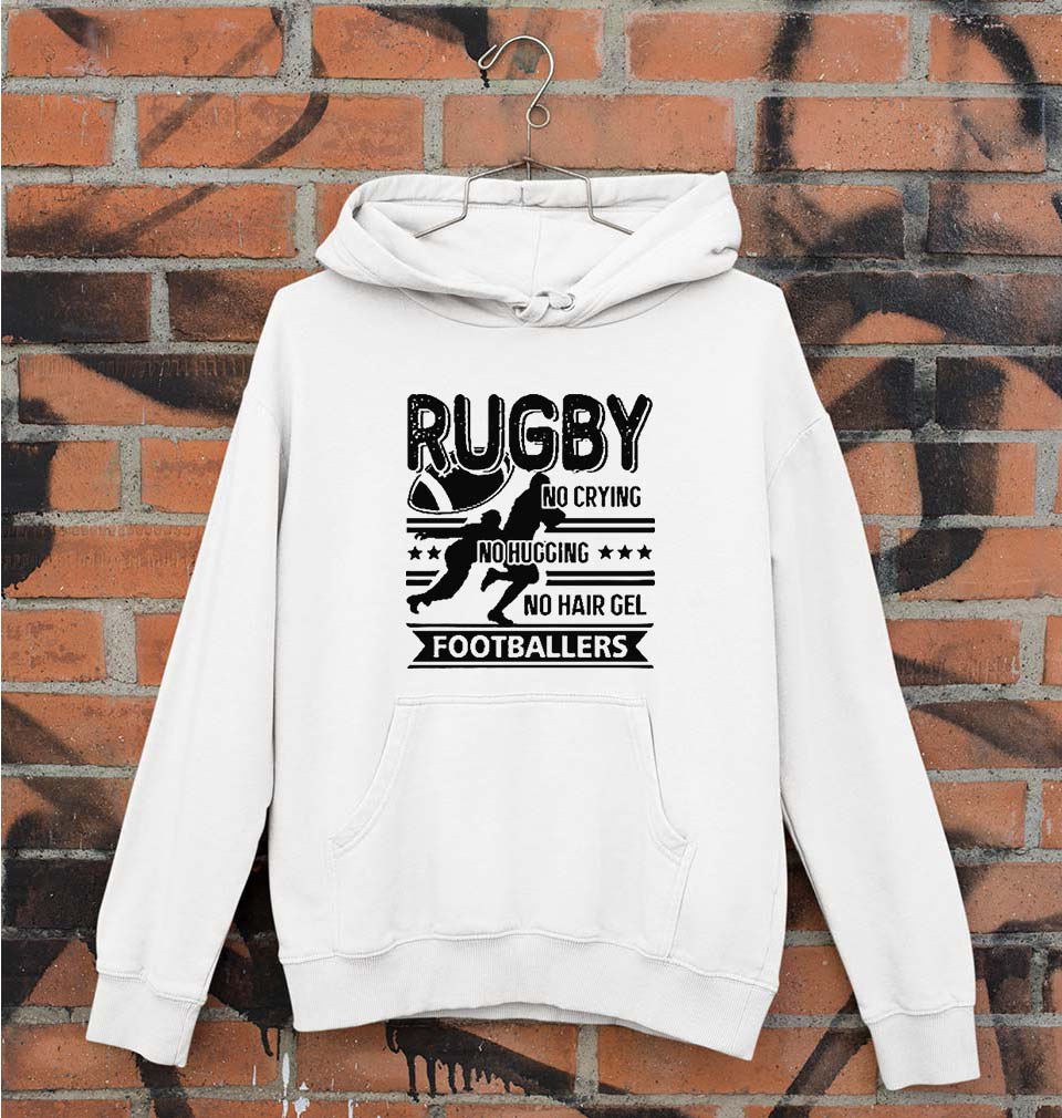 Rugby Unisex Hoodie for Men/Women-White-Ektarfa.online
