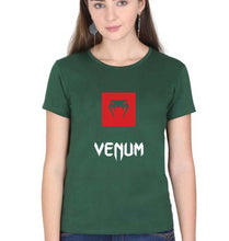 Load image into Gallery viewer, UFC Venum T-Shirt for Women-Dark Green-Ektarfa.online
