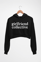 Load image into Gallery viewer, Girlfriend Collective Crop HOODIE FOR WOMEN-Black-Ektarfa.online
