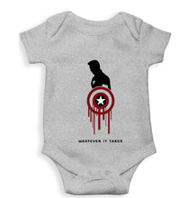 Load image into Gallery viewer, Captain America Superhero Kids Romper For Baby Boy/Girl-Grey-Ektarfa.online
