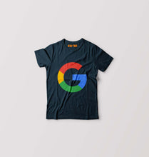 Load image into Gallery viewer, Google Kids T-Shirt for Boy/Girl-Petrol Blue-Ektarfa.online
