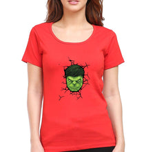 Load image into Gallery viewer, Hulk T-Shirt for Women-Red-Ektarfa.online
