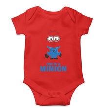 Load image into Gallery viewer, Minion Kids Romper For Baby Boy/Girl-0-5 Months(18 Inches)-Red-Ektarfa.online
